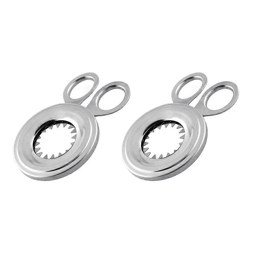 Stainless Steel Egg Cutter, Egg Top Cutter for Boiled, Raw