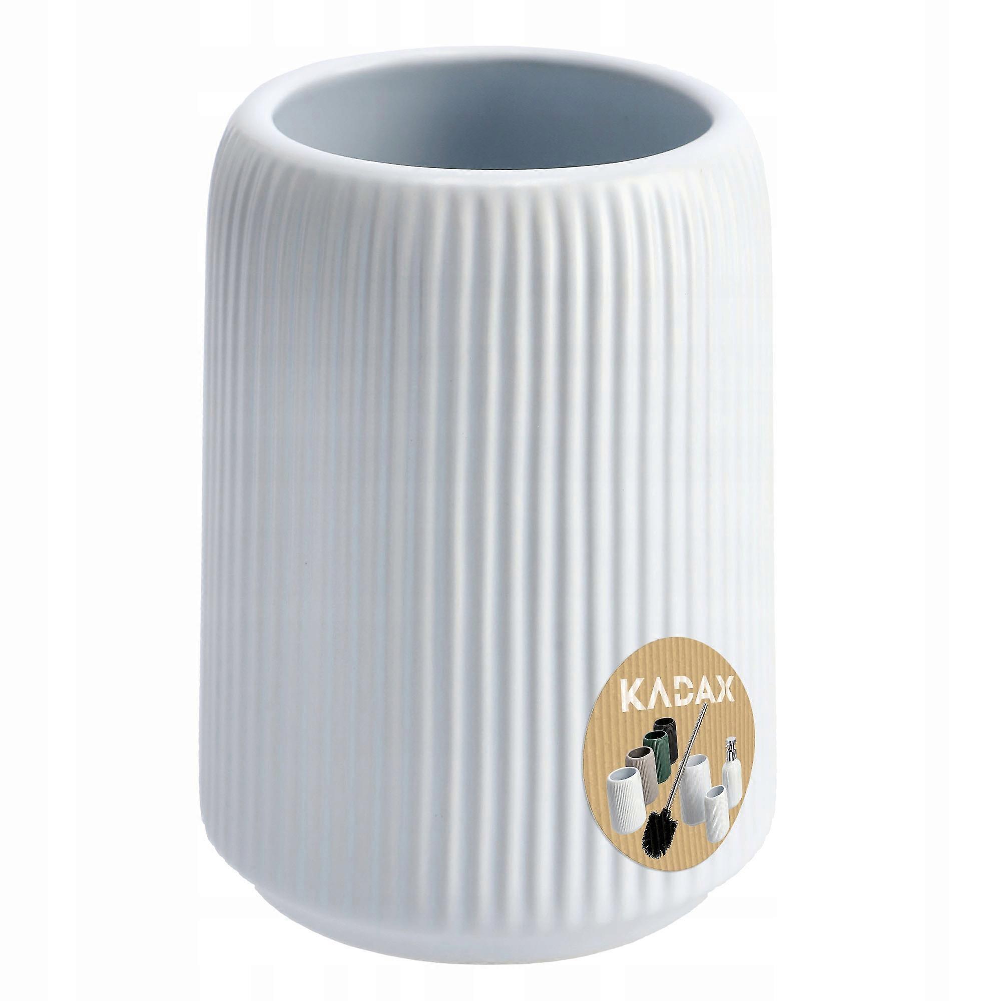 KADAX Ceramic Bathroom Toothbrush Mug