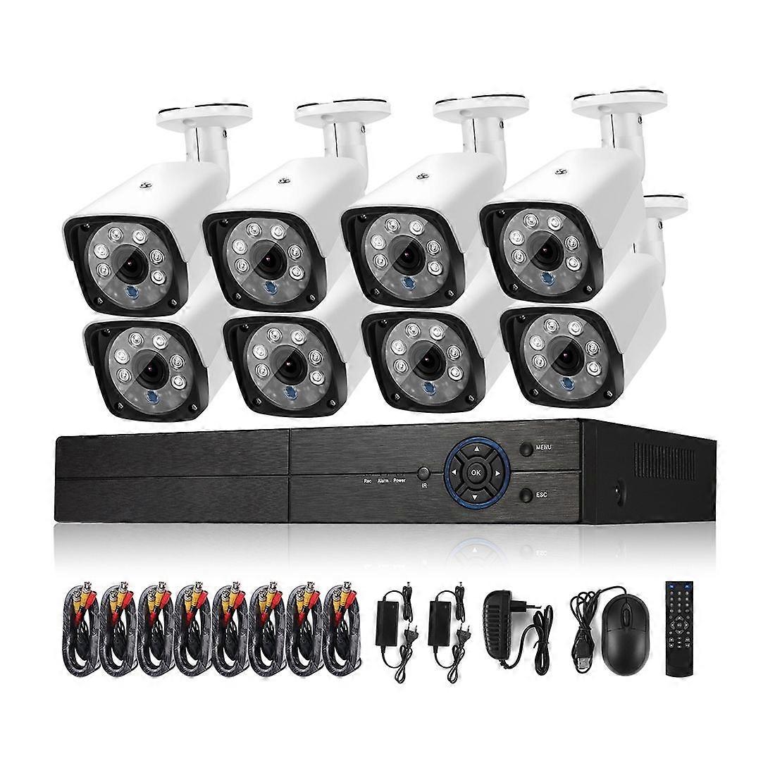 A8B3/Kit 2MP 8CH 1080P CCTV Security Camera System