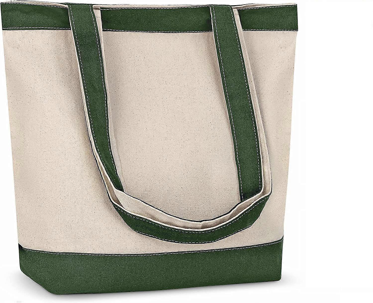 Canvas-Tragetasche  groe Tragetasche, sthetische, umweltfreundliche Stofftaschen, wiederverwendbare Einkaufstaschen, Strandtasche, Bootstasche, Bchert