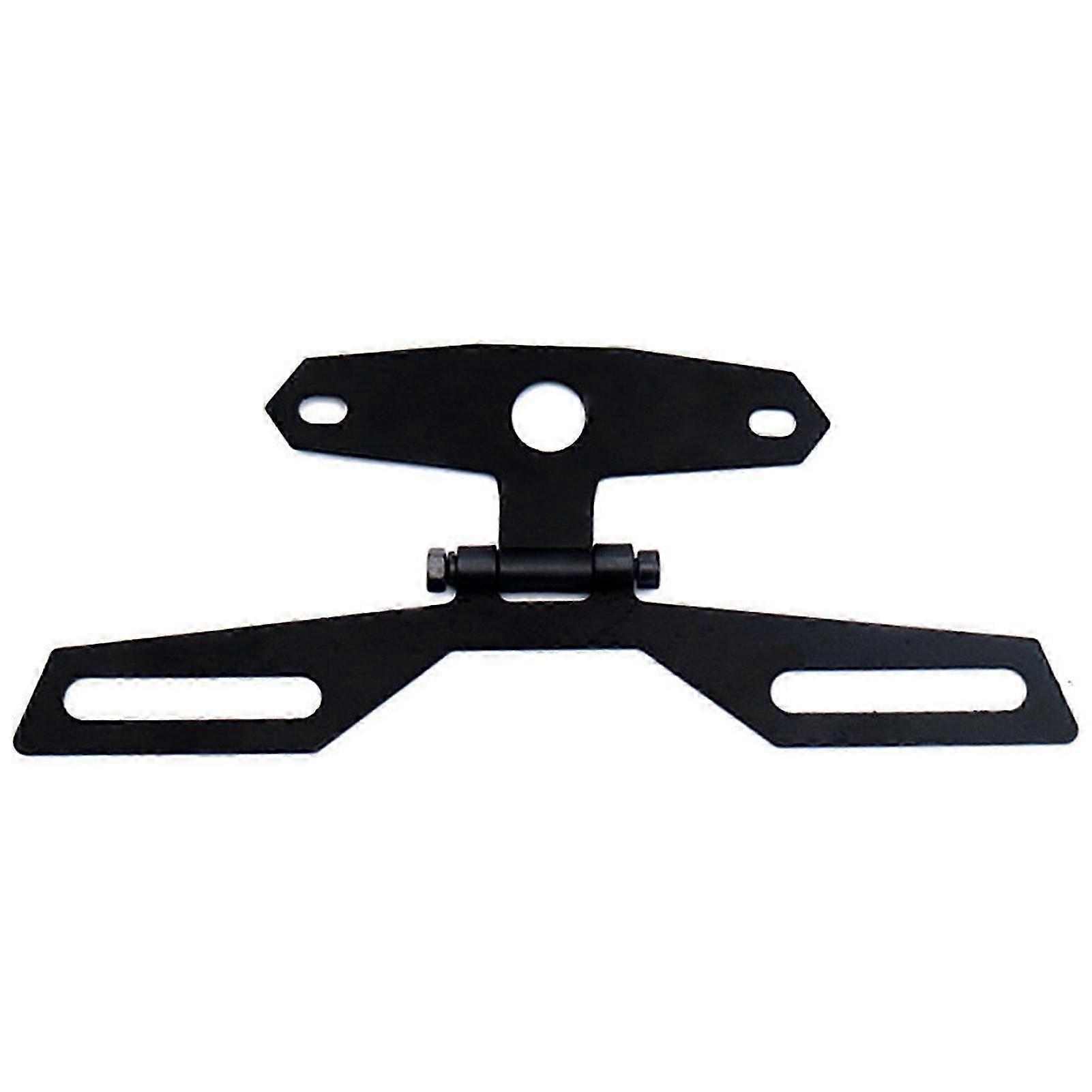suitable for Motorcycle Folding License Plate Holder Adjustable Tail Rear Light Bracket Rack-YI WU CHUN HUI