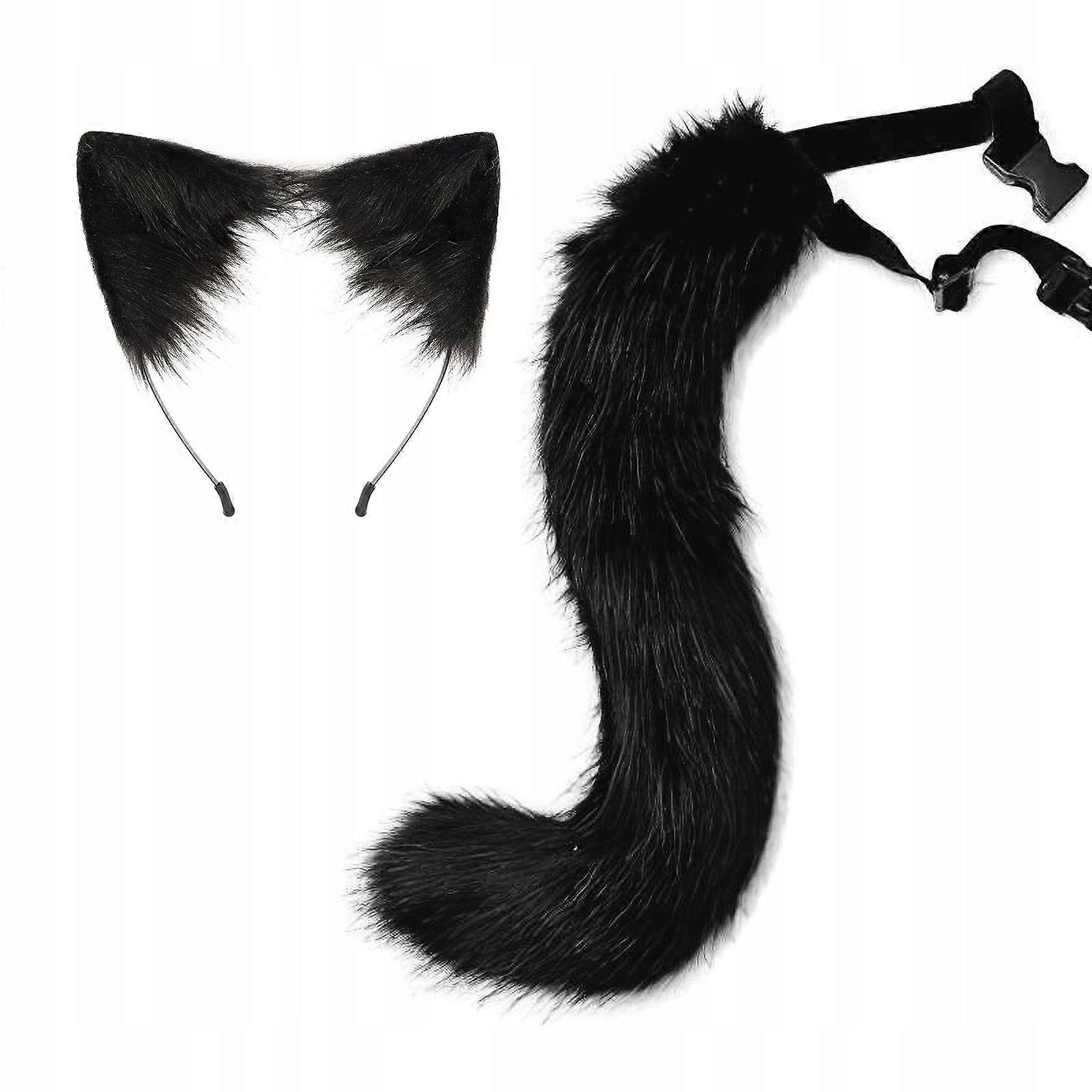 2 . A Hoop With School Cat Ears And A Fox Tail