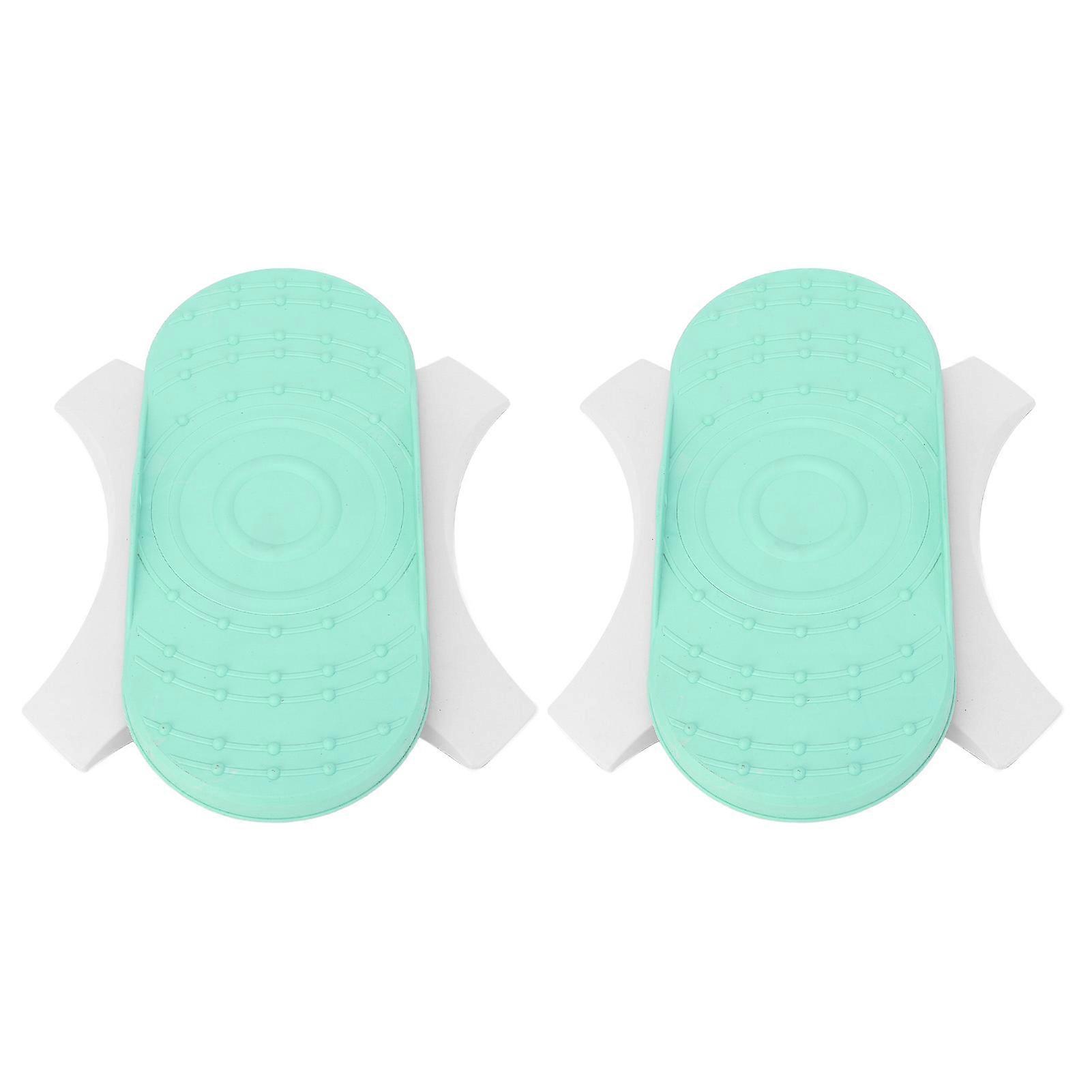 1 Pair Waist Twisting Disc Ab Twist Enlarged Pedal Separate Twister Board for Ab Exercise Ab Core