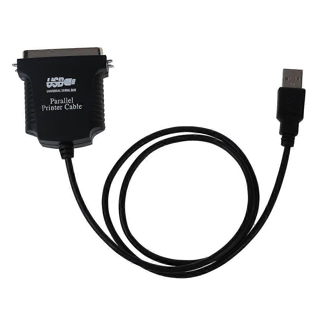 New Parallel Port DB36 Printer USB Express Card Converter Adapter Black