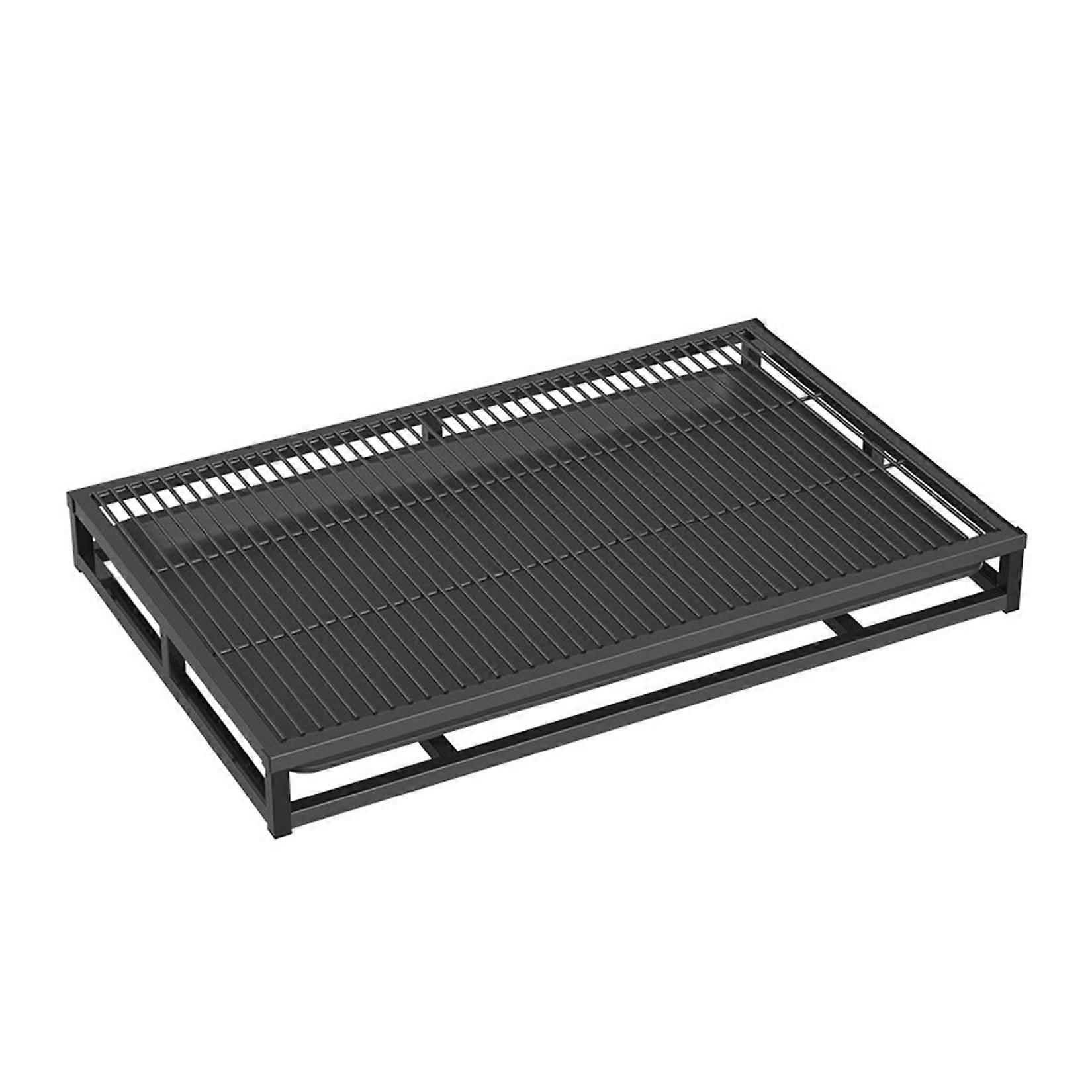 Dog Litter Box, Bottom Drawer, Easy to Clean, Black (A)
