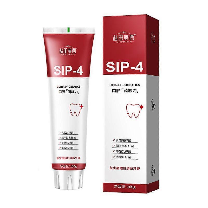 Fresh Breath Teeth Whitening Toothpaste Adjust the Flora in Your Mouth Design