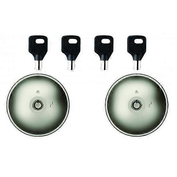 Anti-theft lock - Meroni - UFO double - 2 points - Key-operated - Security level 6