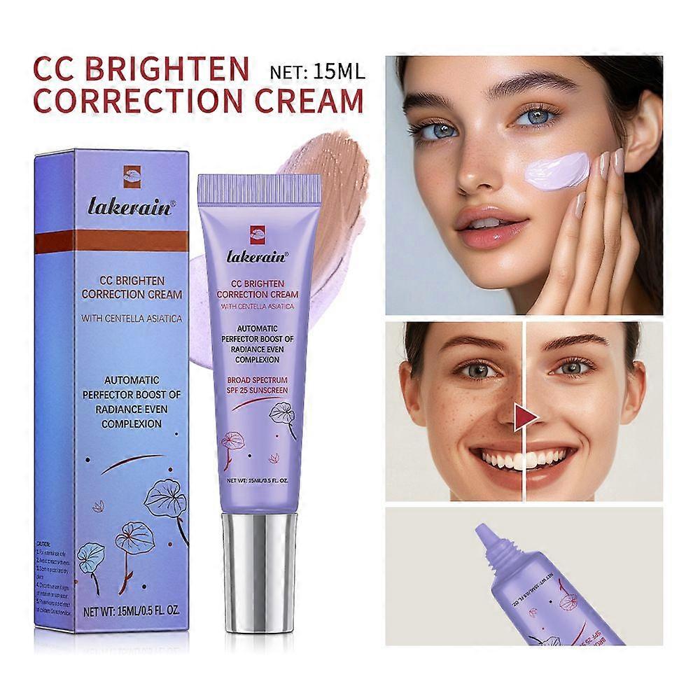 CC Cream Centella High Coverage Foundation Foundation Cream for Face Base Makeup Color Changing Liquid Foundation Korean Makeup