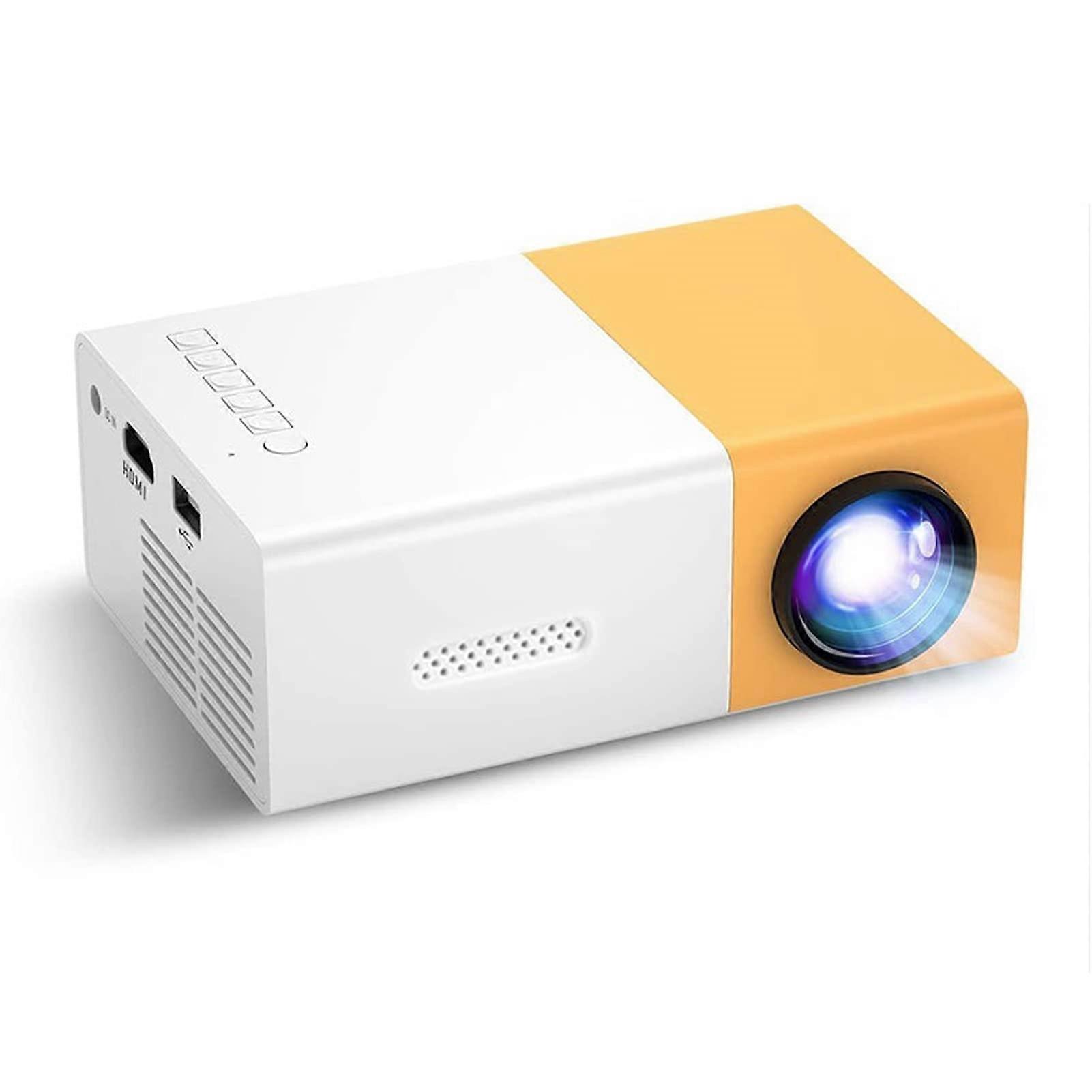 LED HD Movie Projector for Home Theater, 1080P, Wireless, Compact Design, Compatible with HDMI and USB Devices