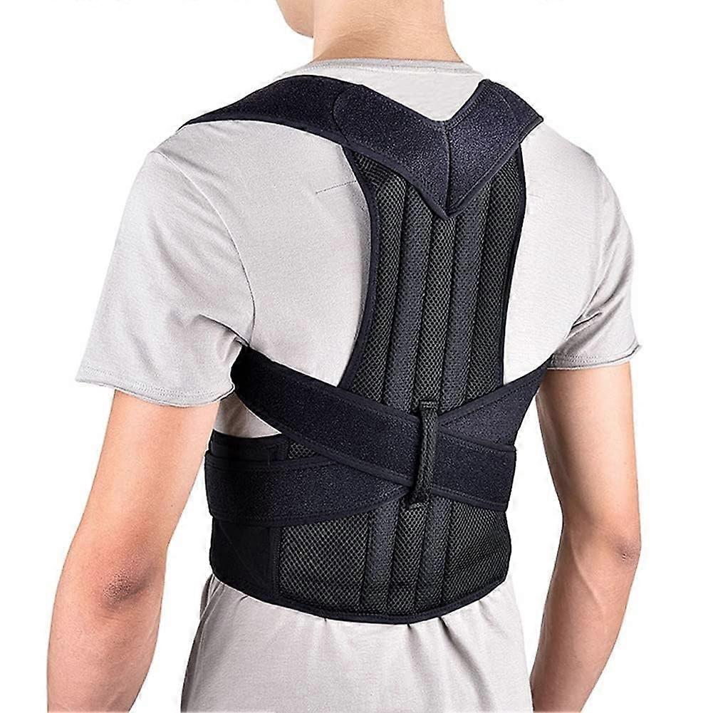 XS 5XL Plus Size Adjustable Posture Back Corrector Brace Spinal Support And Men