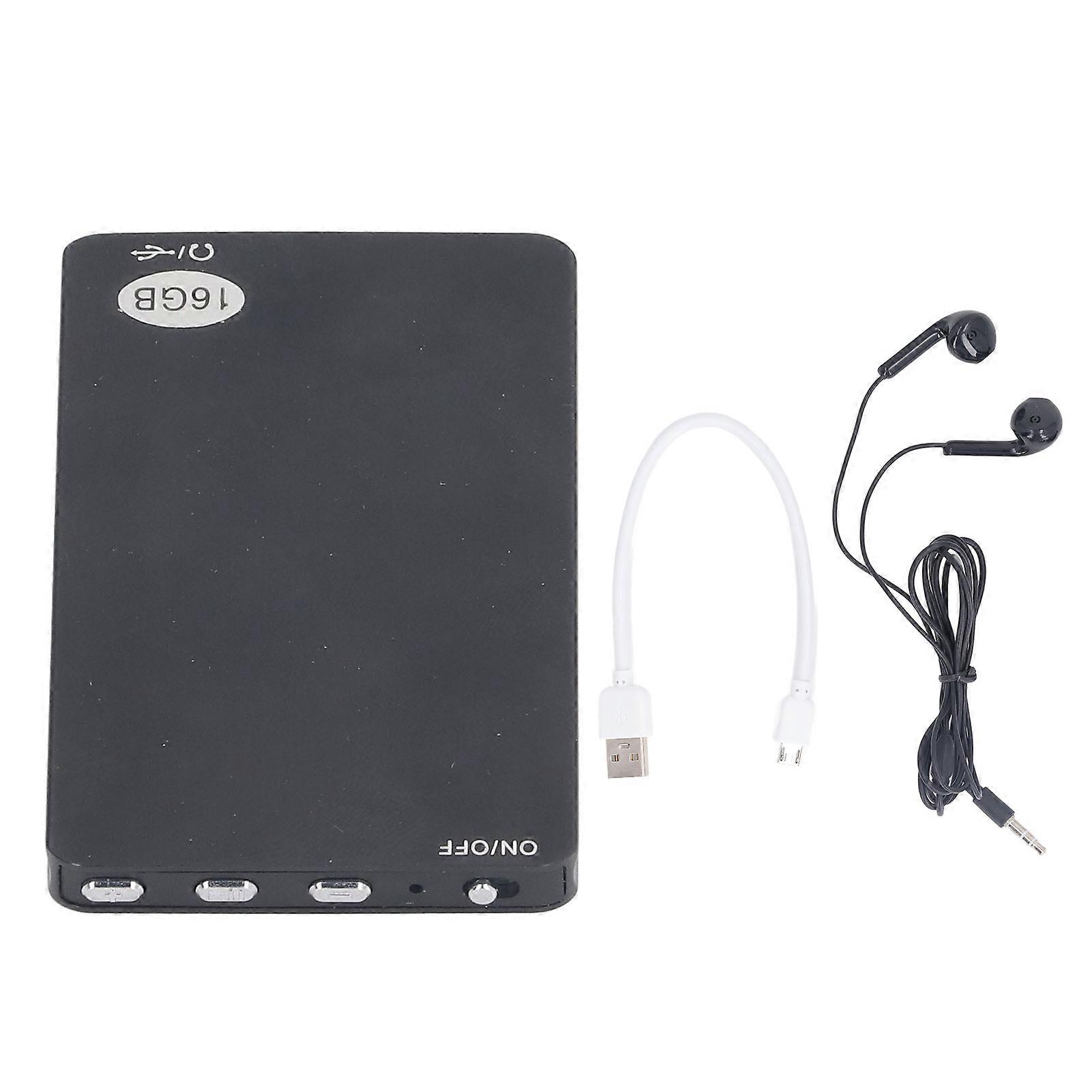 Registratore portatile ad attivazione vocale con riduzione del rumore HD e funzioni di riproduzione MP3