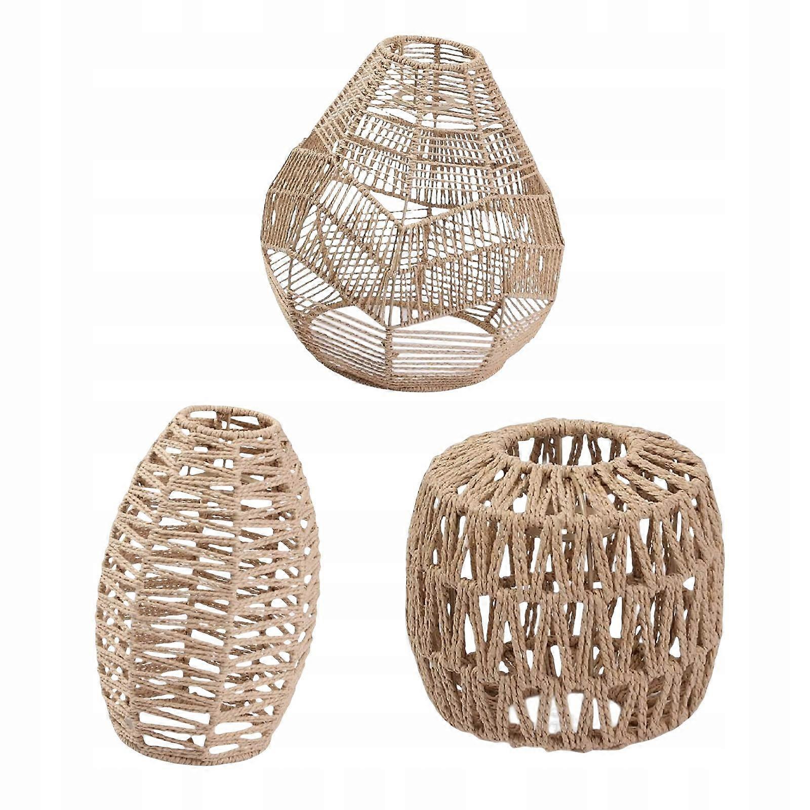 Hanging Lamp Wicker Chandelier 2g11