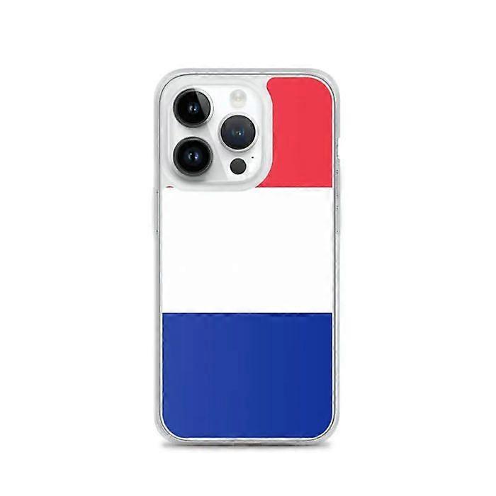 iPhone Case - France Flag - iPhone 14 Pro - Flexible - Multicolor - Vertical Design