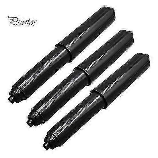 3pcs Toilet Paper Holder Convenient Spring-loaded Easy Installation Replacement Adjustable Toilet Paper Roller