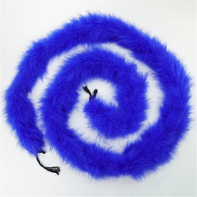 Jeniorr 2Meters Fluffy Turkey Feathers Boa Crafts for Fringe Trim Decor Ref: 9600