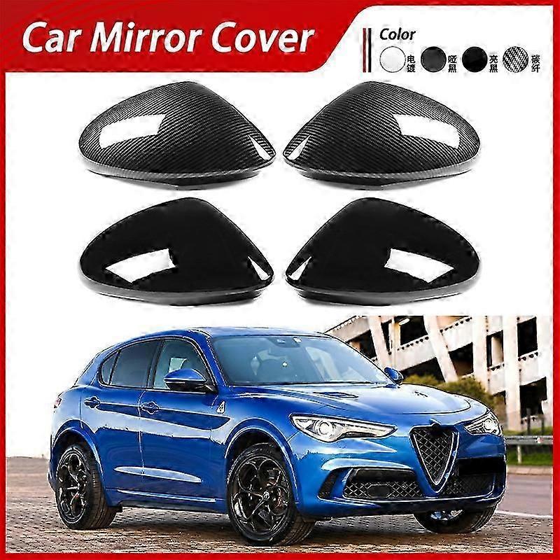 Applicable To 17-20 Alfa Romeo Steinway Stelvio Rearview Mirror Cover Rearview Mirror Shell