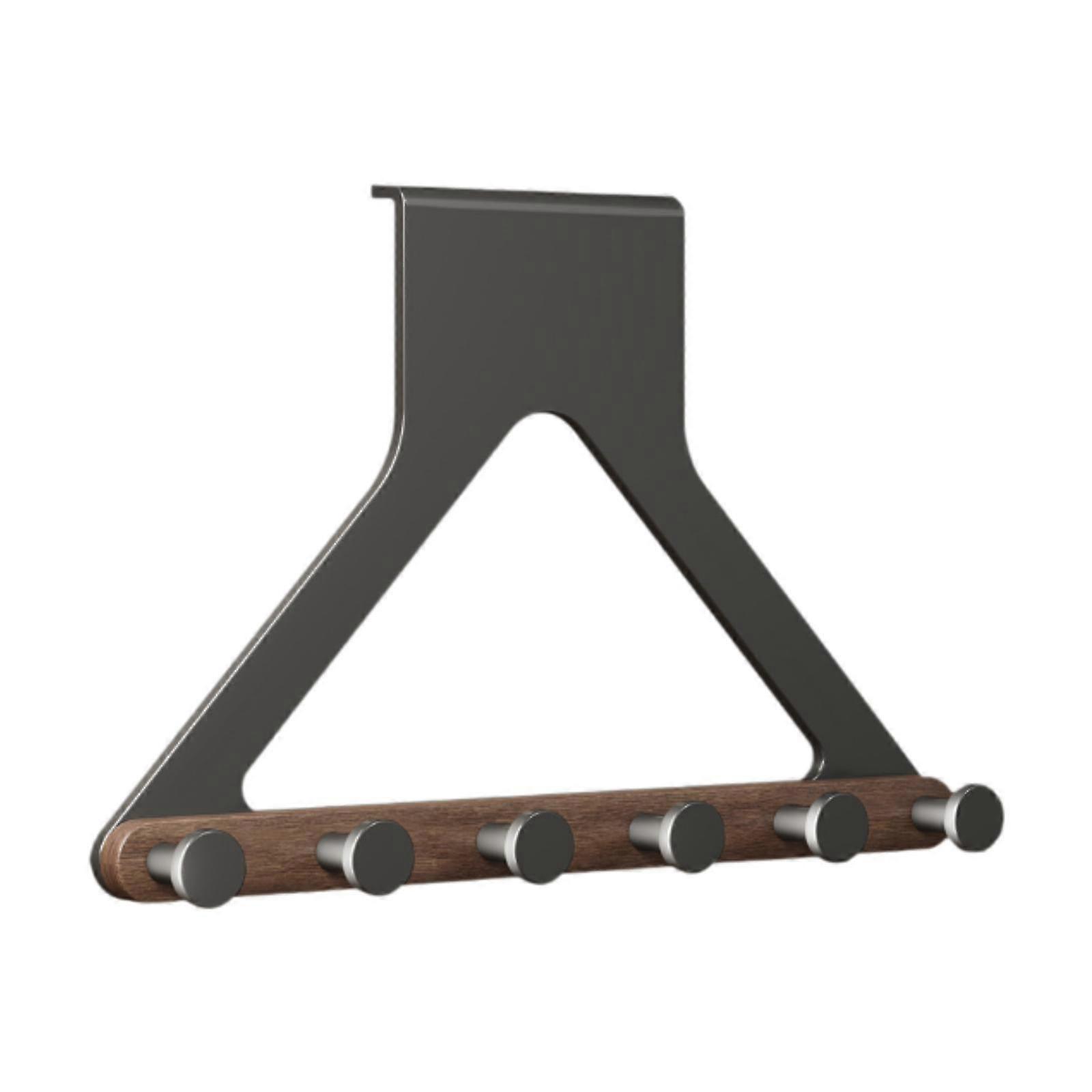 Triangle over The Door Hook Practical Towel Rack for Bathroom Office Scarves