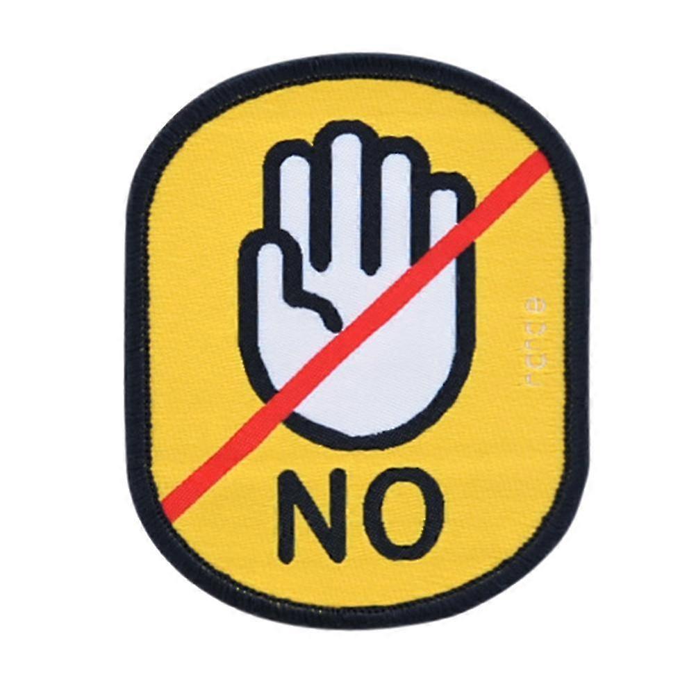 Do Not Touch Meaning Social Logo Identification Label Leash Sticky Stickers Warn Decals Reminder for
