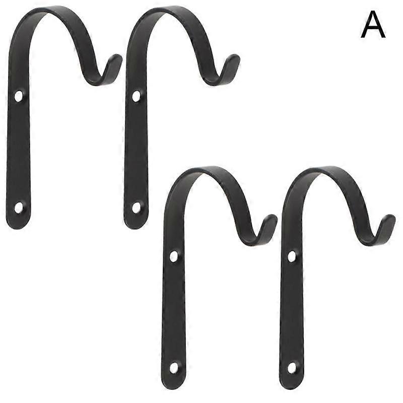 4/10kpl ulkopuutarhan riippuva kasvi ripustin koukku korikiinnikkeet N5S