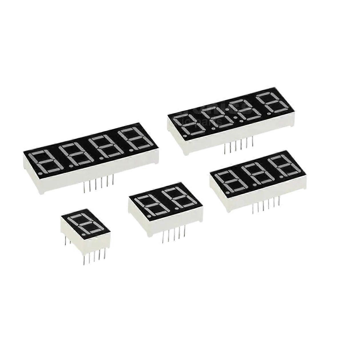 5pcs Red LED Digits Display 0.28Inch 0.36Inch 0.4Inch 0.56Inch 0.8Inch 1Bit 2Bit