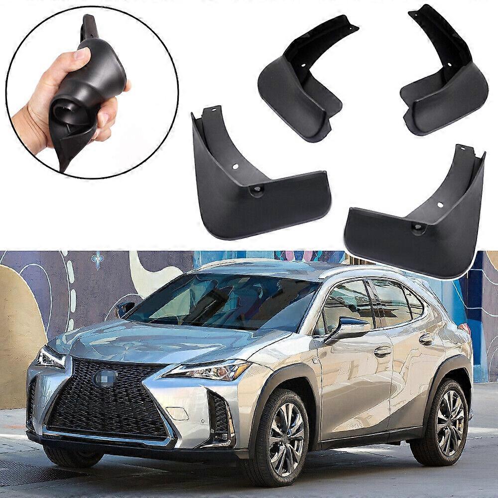 חל על 4 יחידות דשי בוץ לרכב מגני התזה מגן בוץ פגוש עבור לקסוס UX 250h 2019-2022