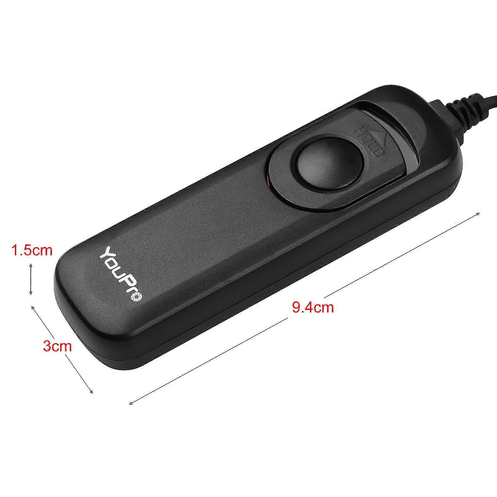 YouPro N3 Shutter Release Timer Remote - 1.2m Cable for Canon 7D/6D/5D Series Cameras