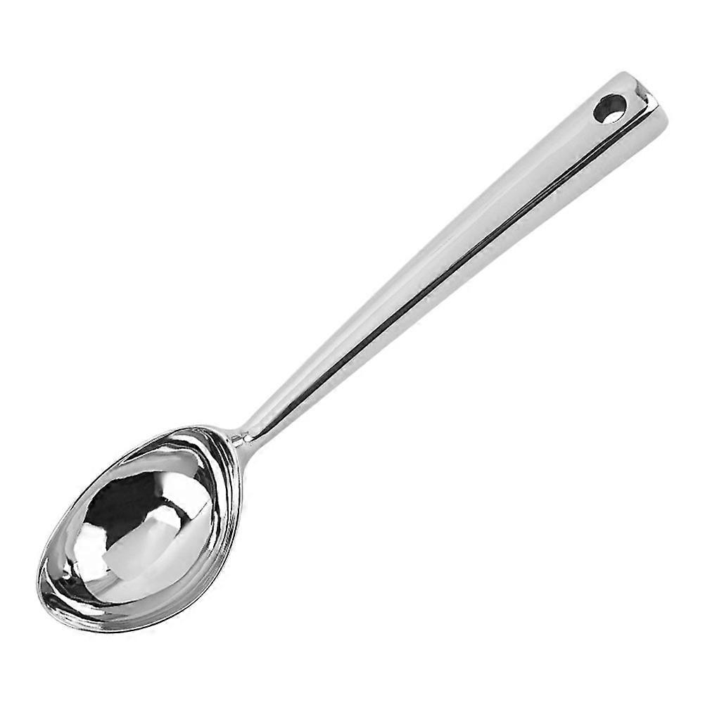 Ice Cream Scooper for Kitchen Fruit Digging Spoon Silver 19.8X4.4X3CM Zinc Alloy 1Pack