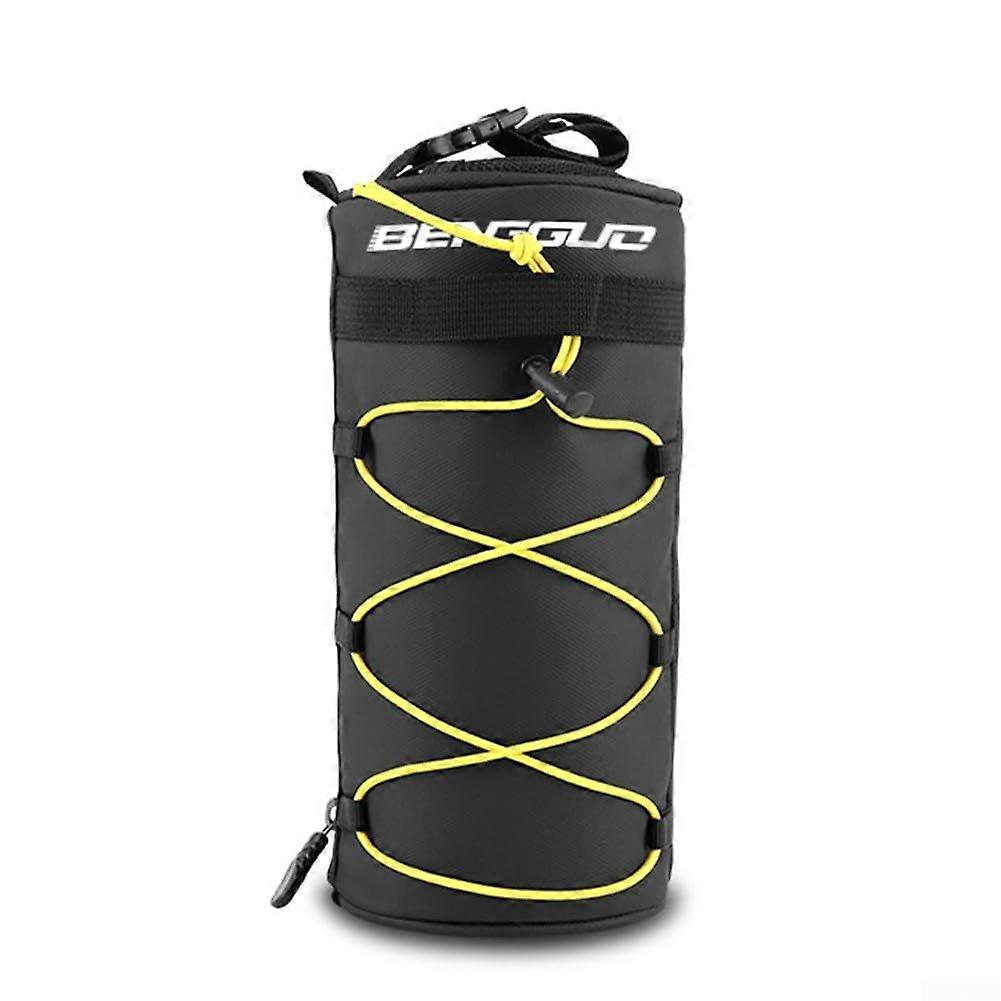 Large Capacity Bicycle Bag Storage Solution for Safe Riding - Waterproof, Orange, Compatible with Most Bike Models