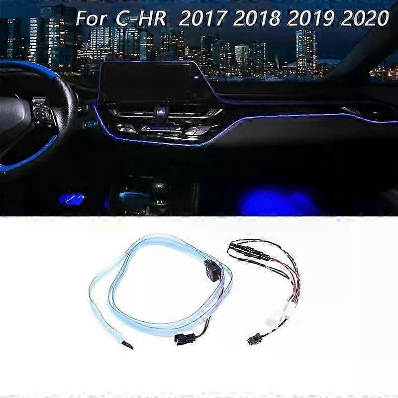 Car Interior LED Dashboard Frame Light Instrument Panel Trim Atmosphere Light Suitable for Toyota C-HR