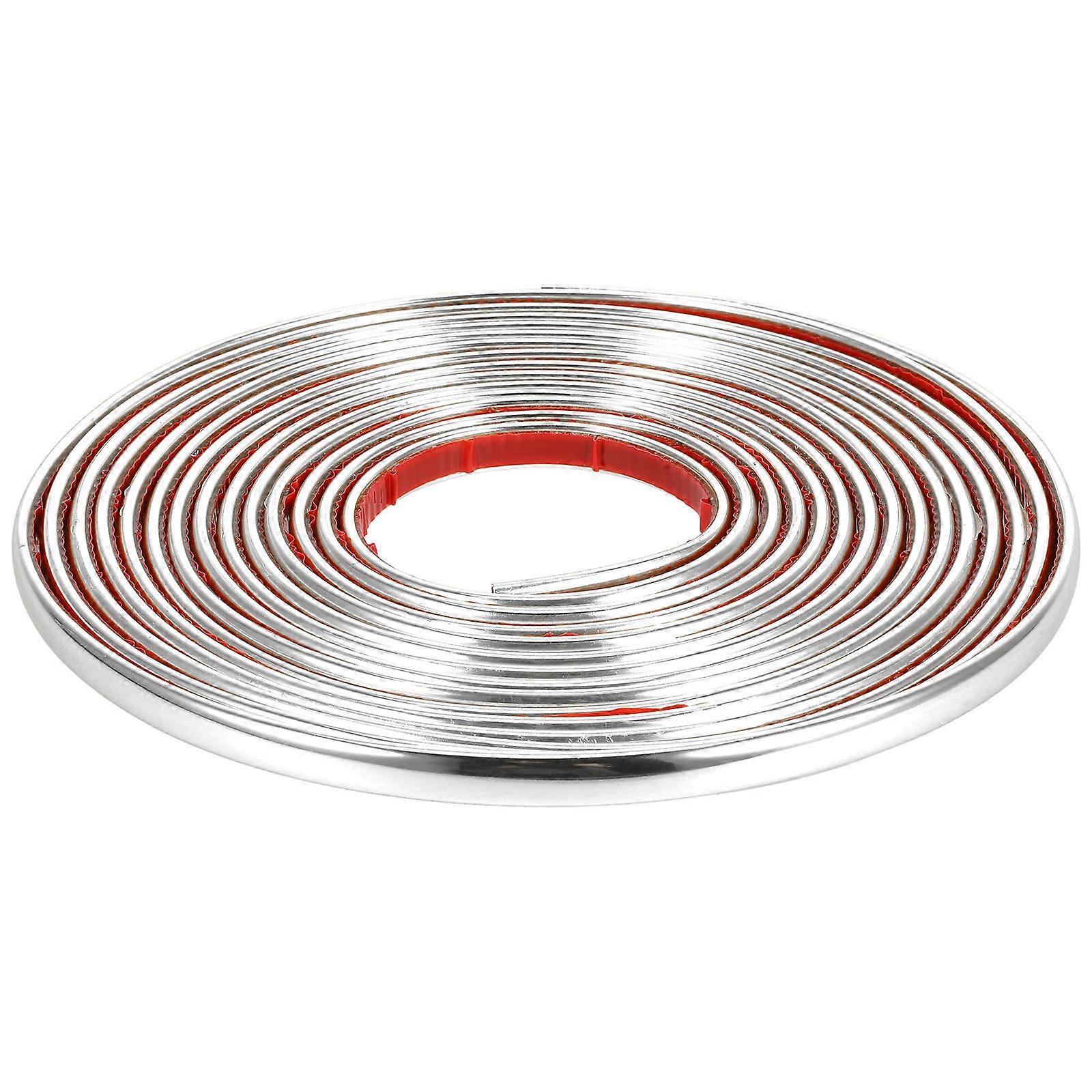 Self Adhesive Mirror Border Trim Flexible Caulk Strip for Wall Edges Molding, Easy Install Decorative Trim