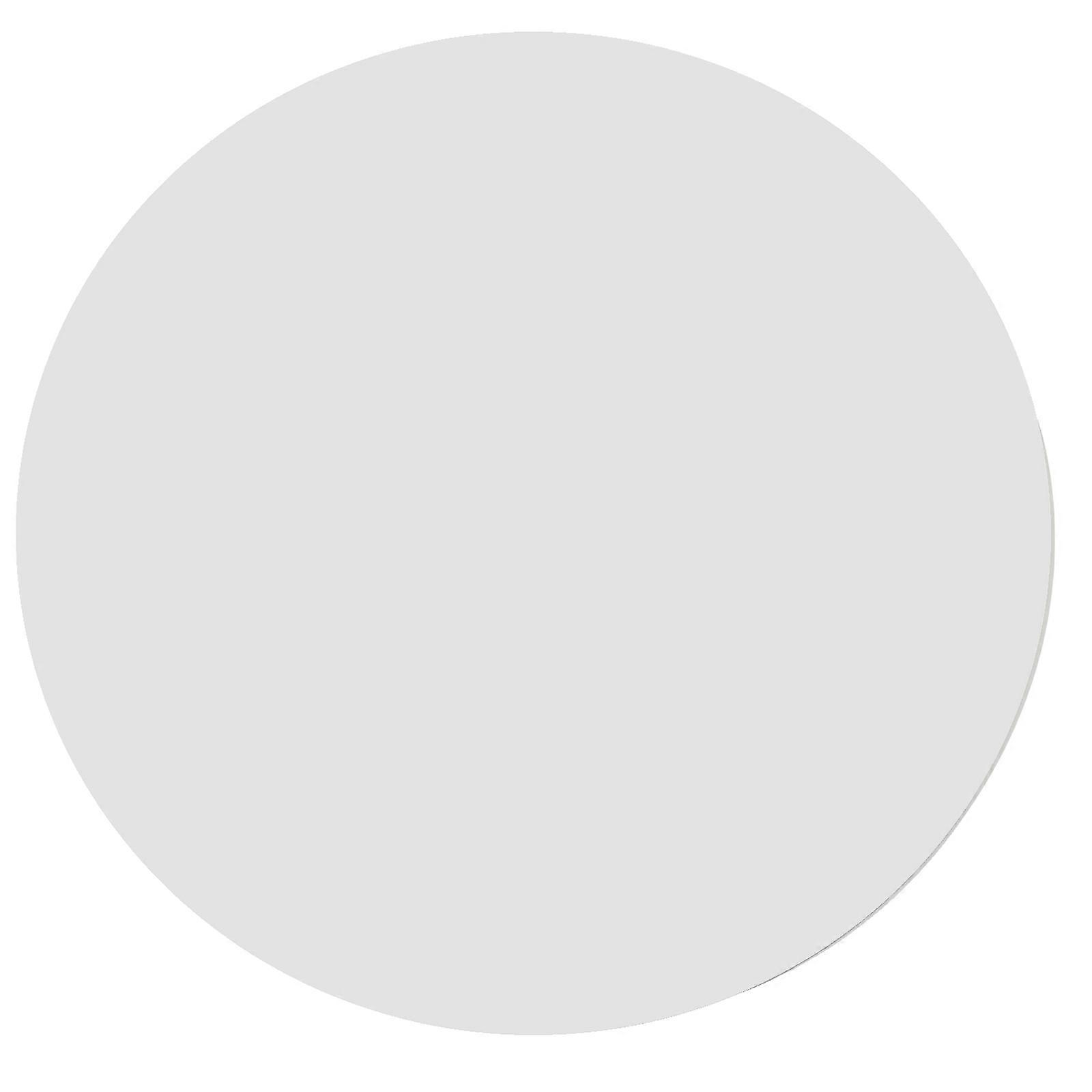 Reflective Display Mirror Board Acrylic Mirror Round Photo Accessories 18.00X18.00X0.20CM Clean and Concise Design 1Pack