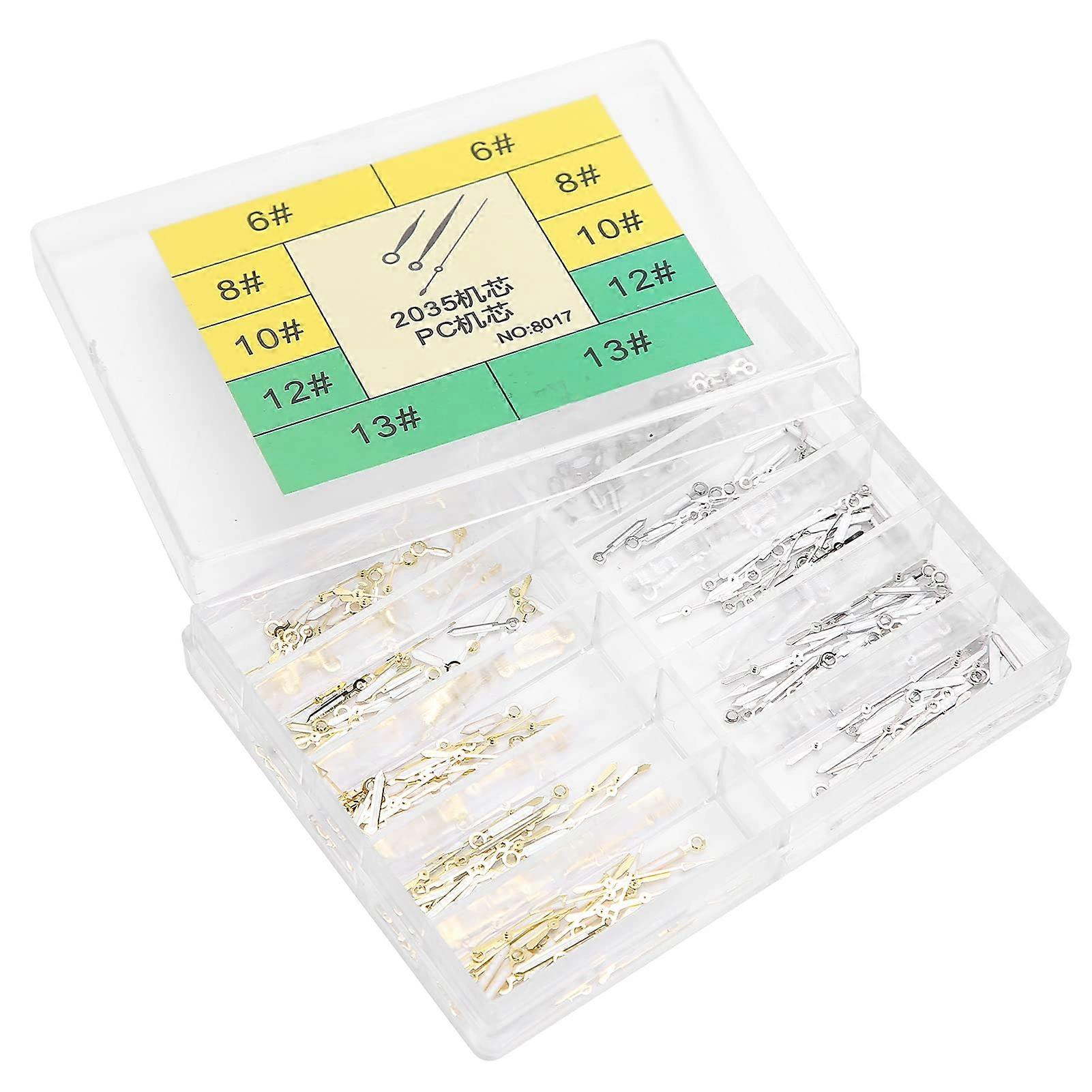 Clock Hour Minute and Second Hands, Luminous Hands, Clock Hands, Repair Tools and Accessories Kits Ref: 4592