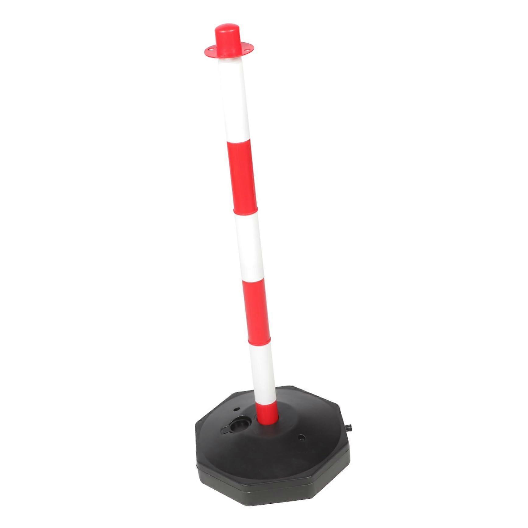 1 sentence anticollision warning pile pole caution warning yellow construction traffic cross concave support warning slot delimiter wet purpose sport