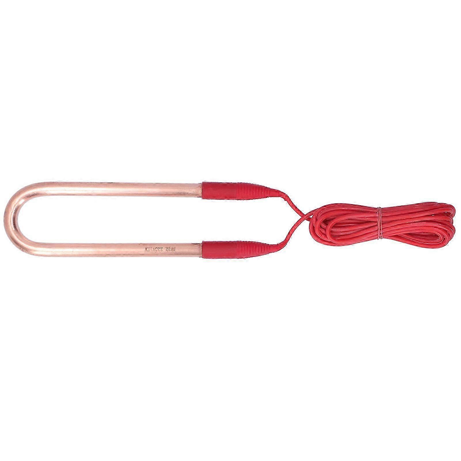 真鍮電気加熱管防爆UShape加熱パイプヒーター、45.3インチケーブル付き(1KW 23 x 6.5 x 1cm / 9.1 x 2.6 x 0.4in)