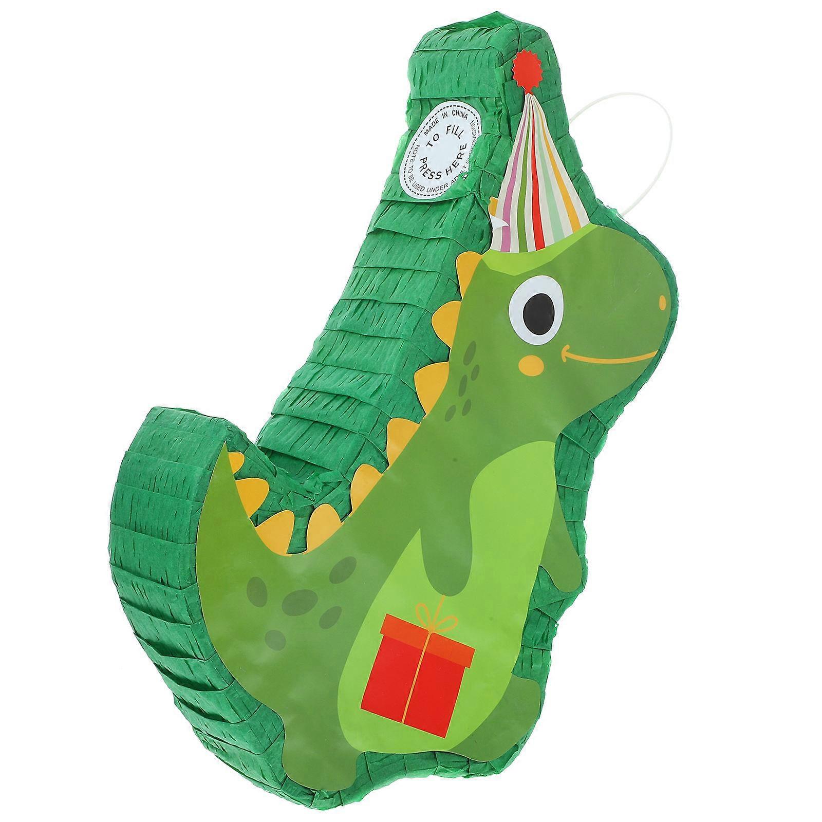 Filled Pinata Decor Dinosaur Pinata For Festival Celebration 40X26X7CM 1Pcs