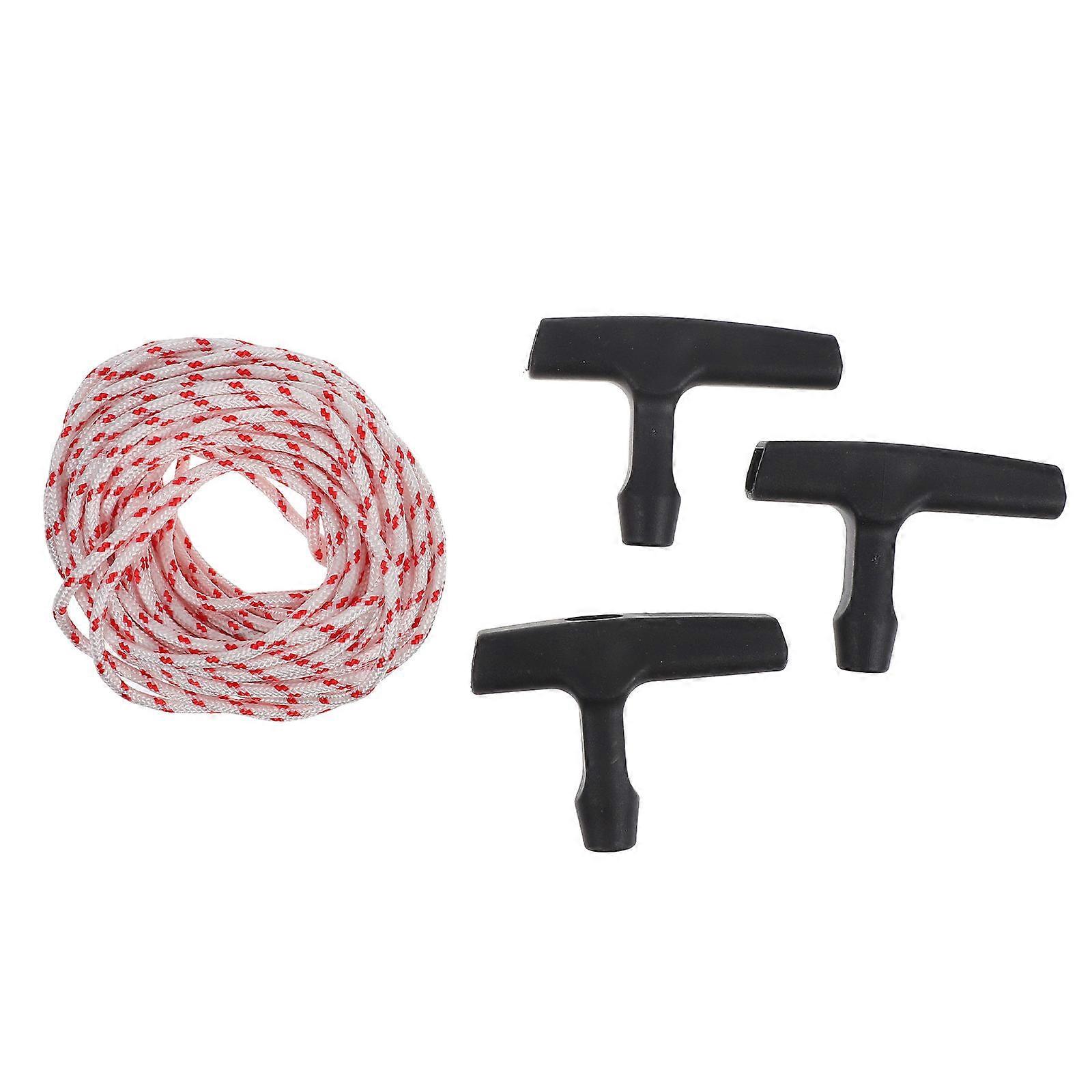 Lawn Mower Pull Cord Recoil Starter Replacement Part For Garden Maintenance Multi 1Set