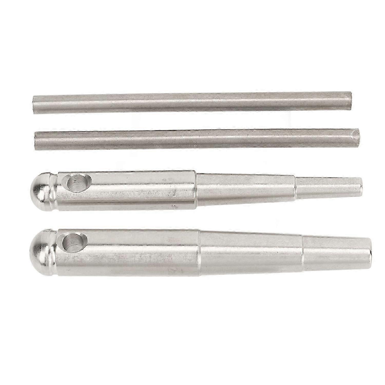 2PCS Trumpet Tap Wrench with Handle Metal Maintenance Wrench Tool Kit for Trombone French Horn Wind
