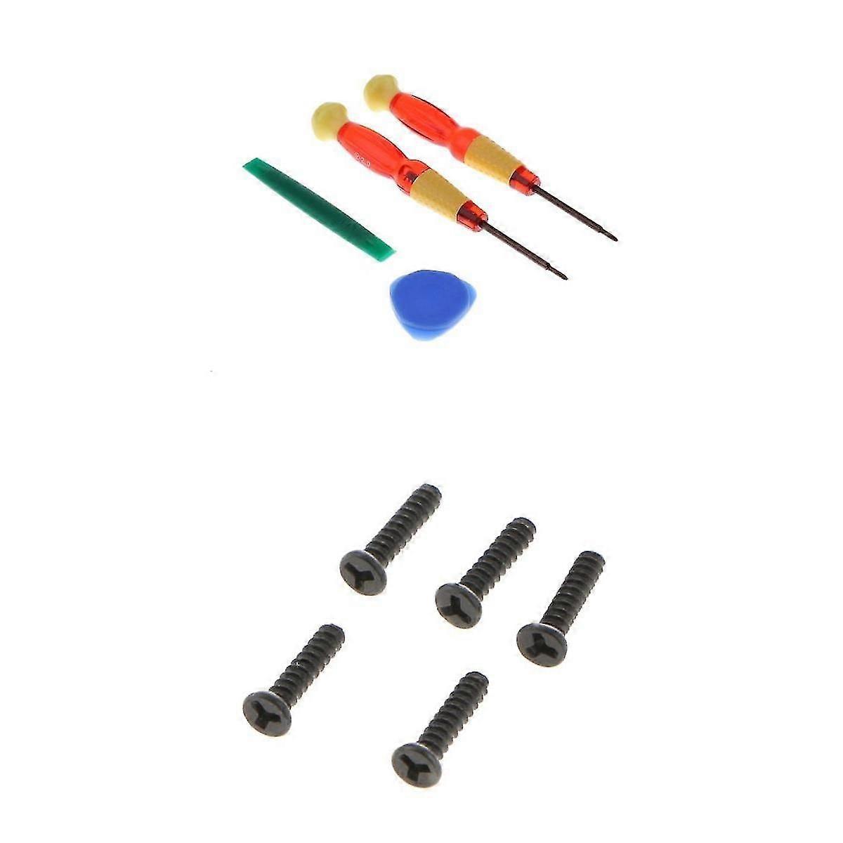 4 in 1 Screwdriver Kit Opening Tool + 5x Tri-Wing Screws for Nintendo Switch