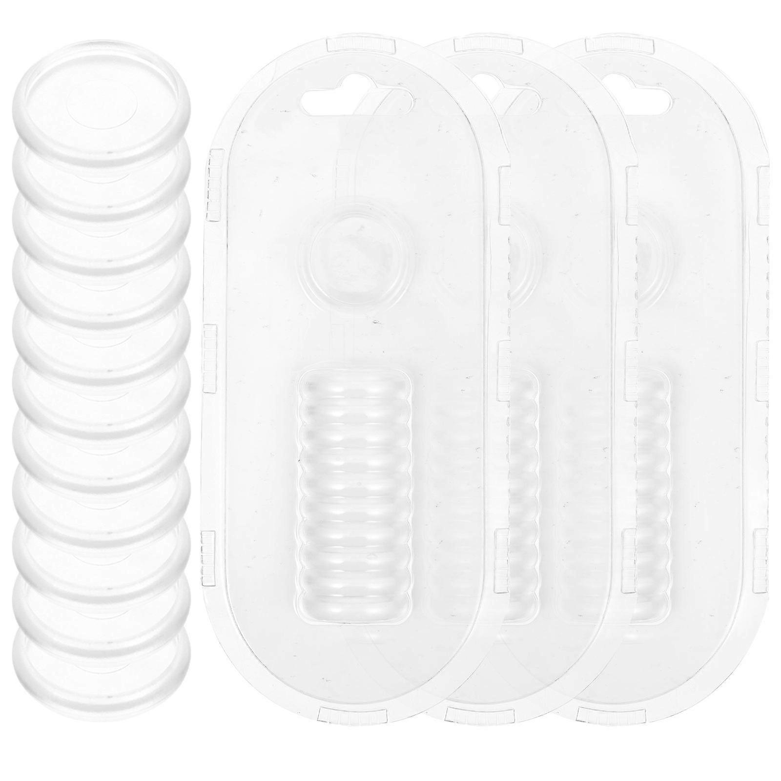 44pcs Plastic Leaf Binder Book Binding Discs Binder Rings Plastic Book Binding Discs
