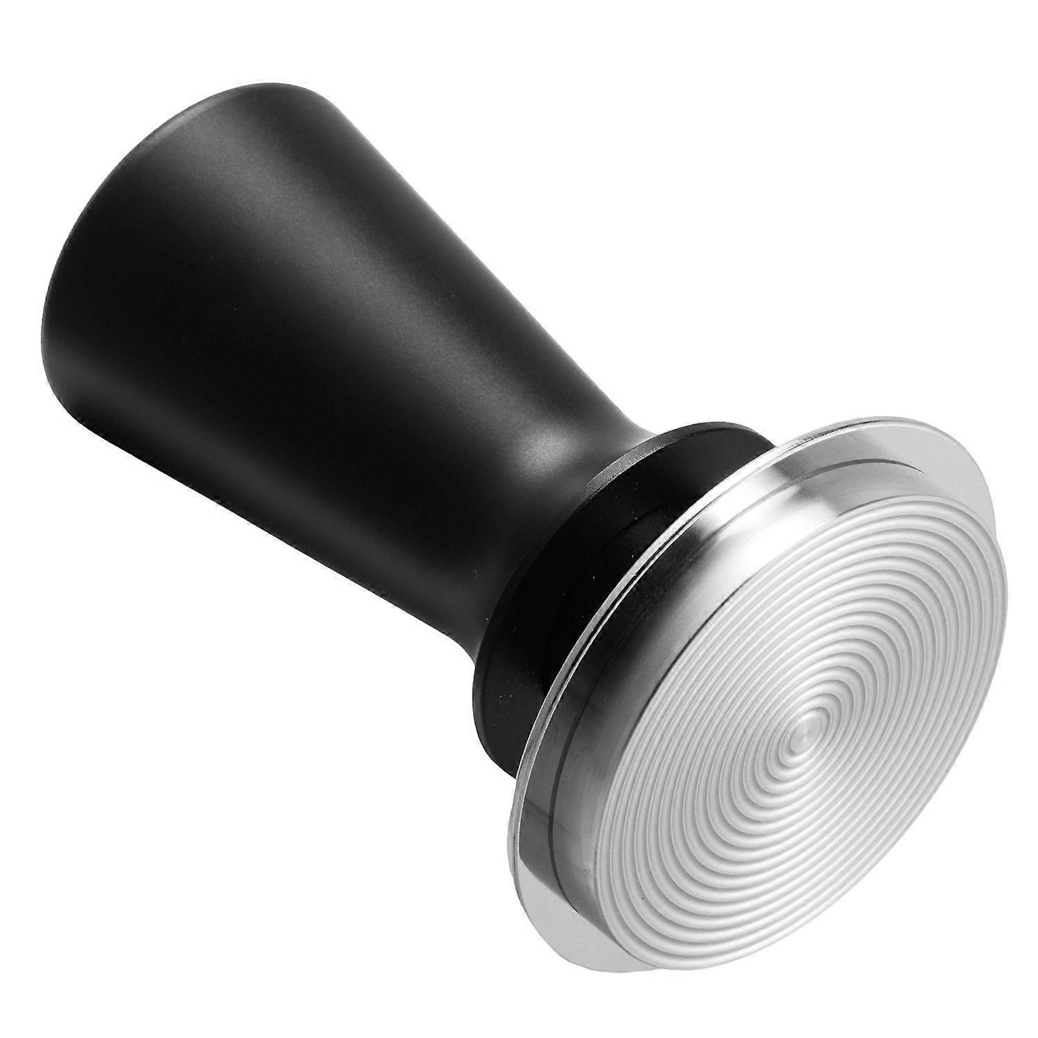 Espresso Tamper 53mm, Spring Loaded Coffee Tamper, 30 lbs Tamper Tool Espresso, Stainless Tamper with Non-Slip Grip