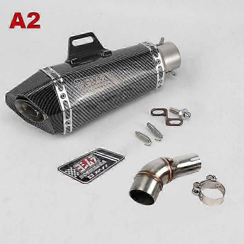 Slip-on Adapter for Compatible Brand Motorcycle with 51mm Connection Tube and DB Killer