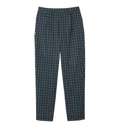 Lacoste Womens/Ladies Stretch Checked 7/8 Golf Jogging Bottoms