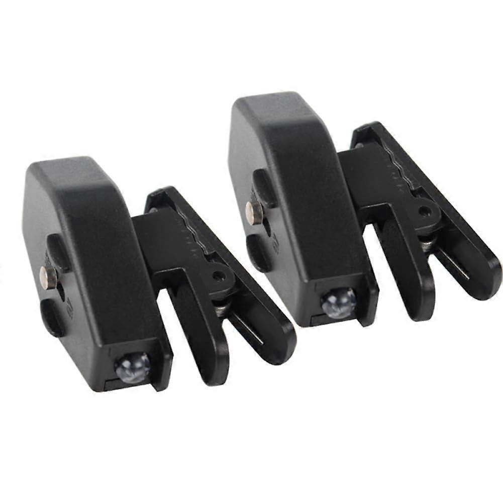 Mini Reading Lamps 2Pcs Lot Flexible Clip-On Book Light Portable for Students Dorm Study Durable Design