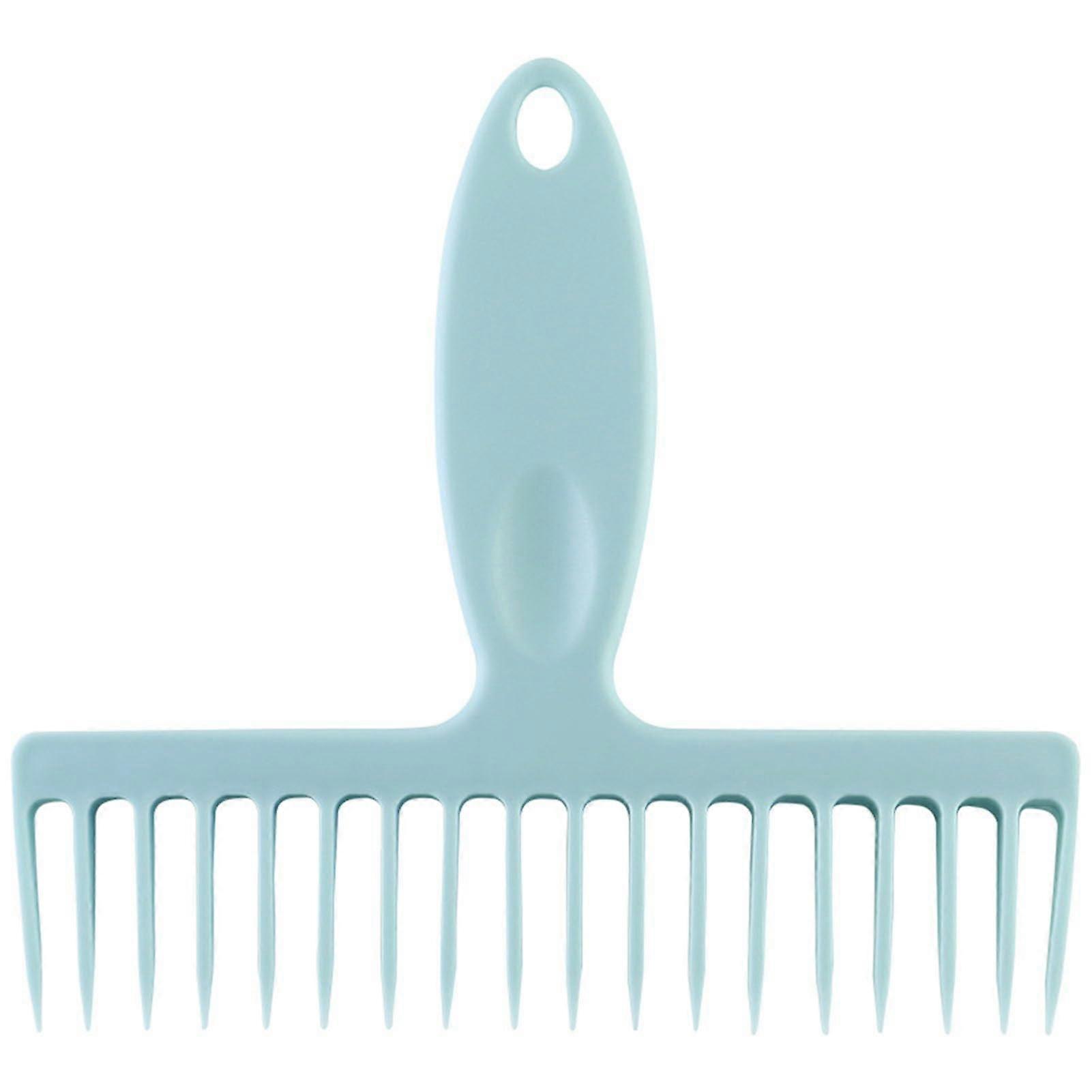 Broom Hair Removal Comb, Long Handle Floor Cleaning Brush, For Home Office, PP Material, Durable Scraping Tool