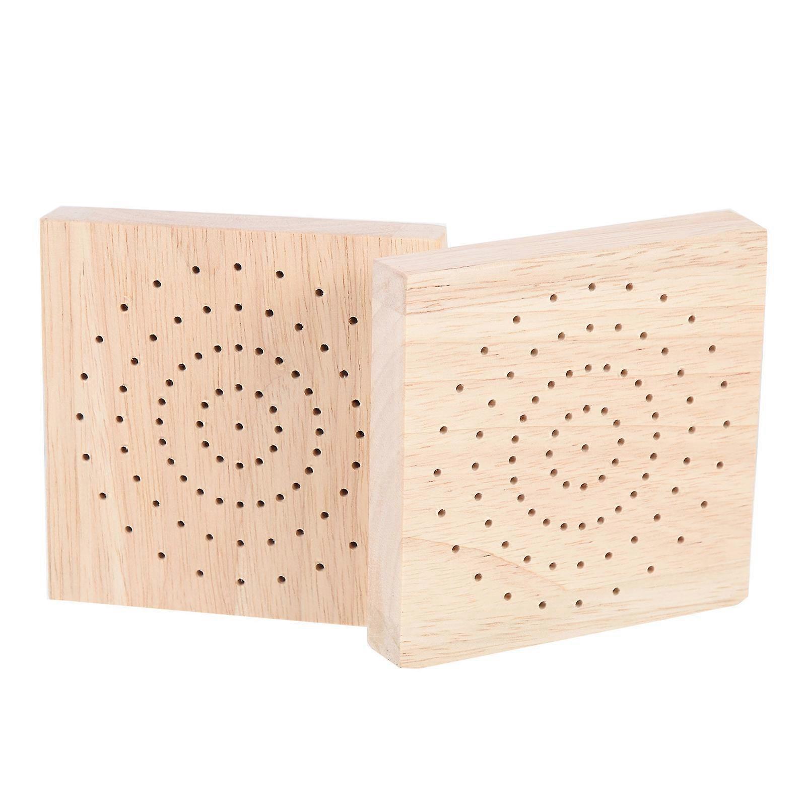 Lollipop Display Holder Wooden Candy Stand 2Pcs