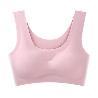 Women's Sports Bras For Running Exercise Comfort Strap Wire Free Bra Seamless Vest Activewear With Removable Pads New