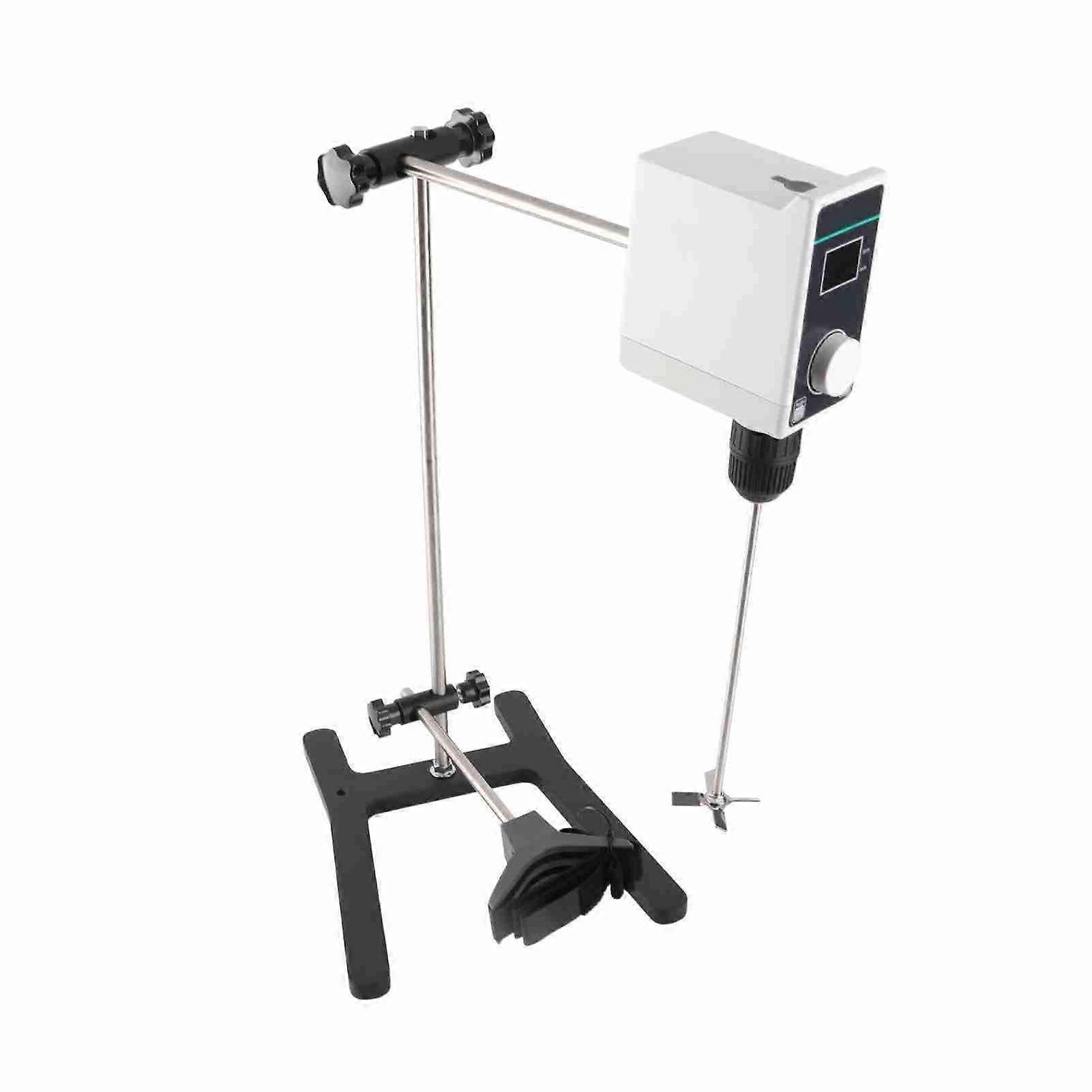 Elektrischer Überkopfrührer Mischer 100 bis 1500 U/min maximal 10L 8000mPas LCD-Display Digitaler Überkopfrührer