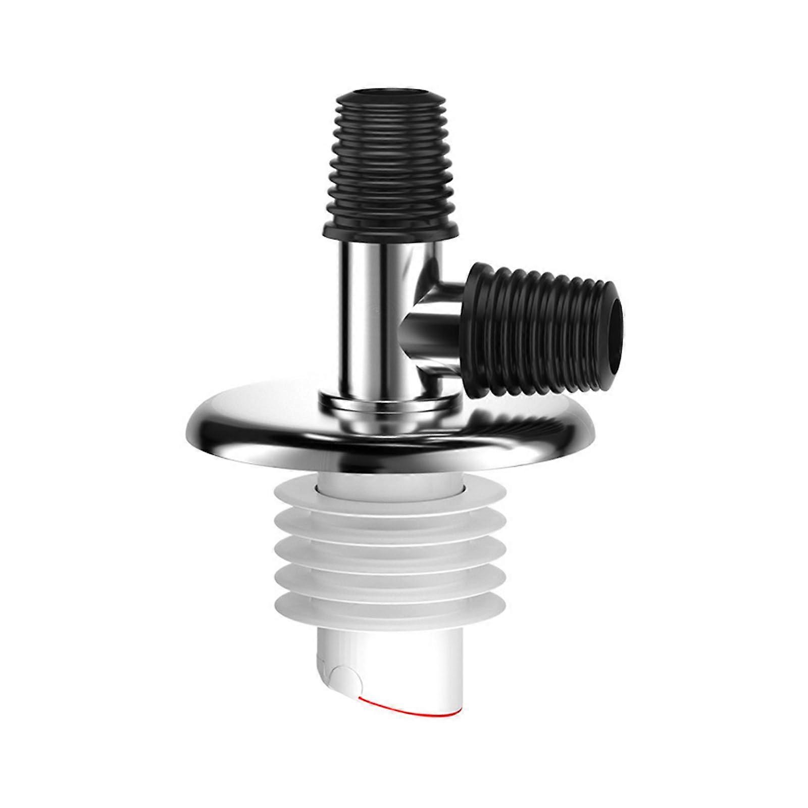 Badezimmer Küche Wasser Abflussfilter Fußbodensteck 10cm Edelstahl 2-in-1 Abflussdeckung für Dusche und Waschbecken