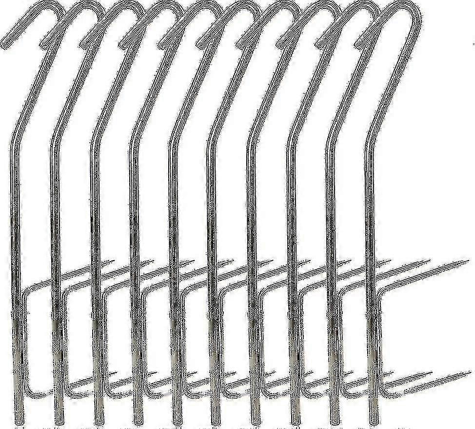 10 Pcs Incense Hookssmoking Fish Hooks For Bbq Smokers