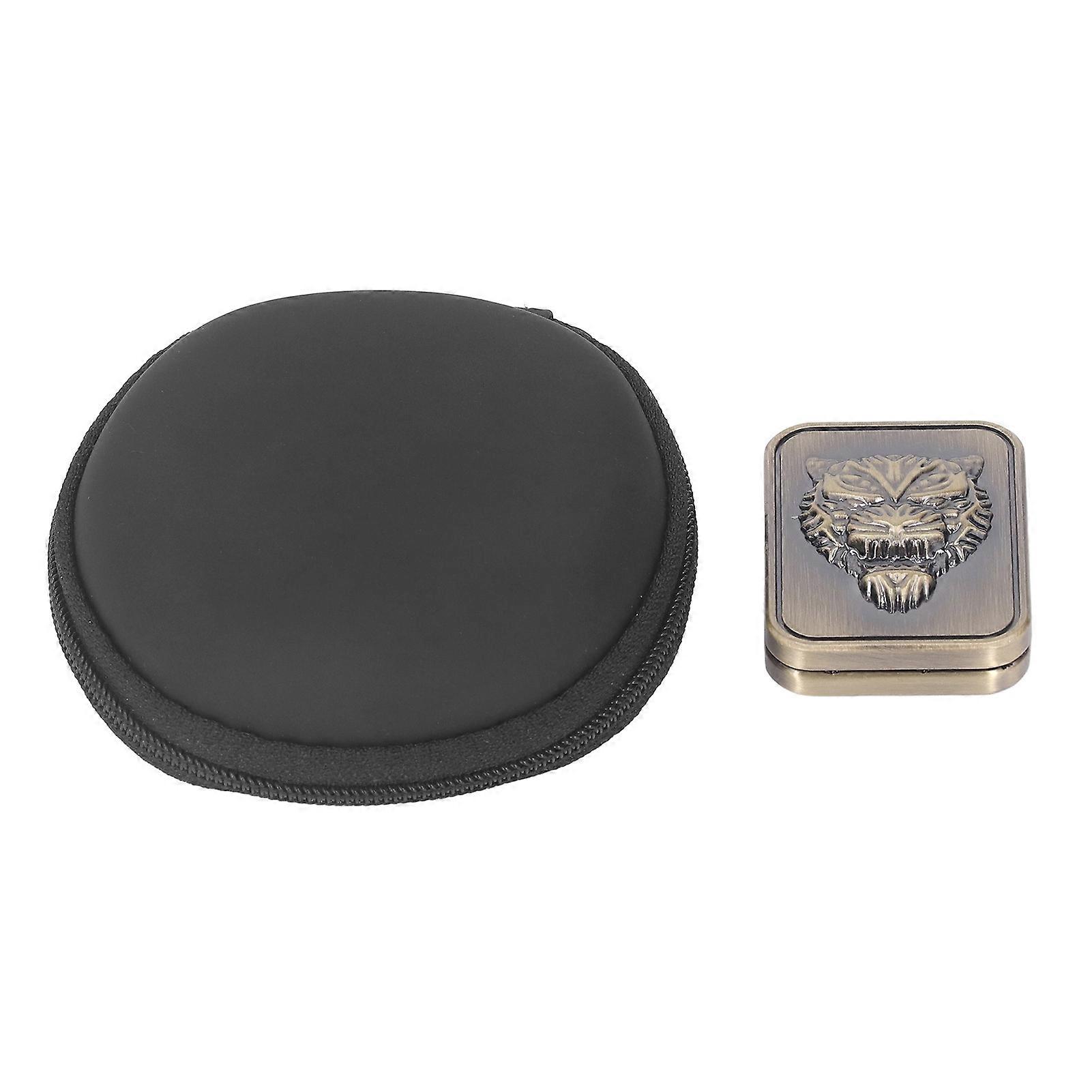 Gold Engraved Magnetic Fidget Slider - Portable Stress Relief Toy for Office Use